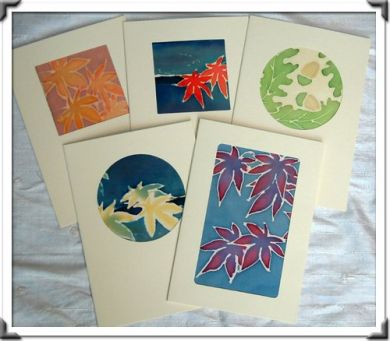 Maria Gunn Silk Cards