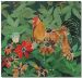 Rudbeckia and Marsh Daisies. Original silk painting
