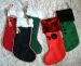 Faux fur topped Christmas stockings
